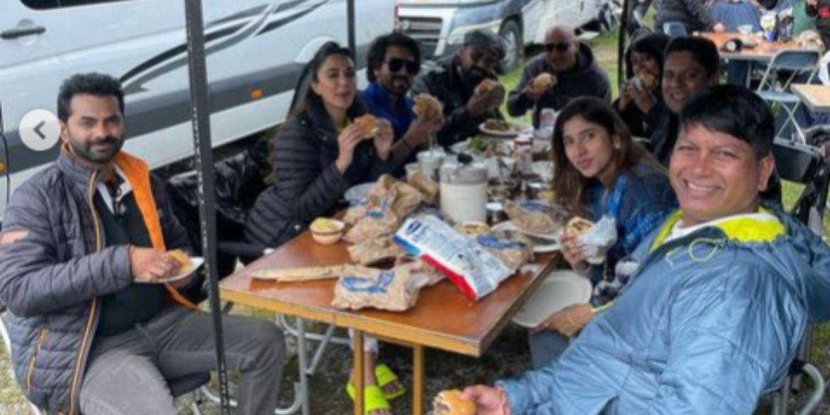 Ram Charan and Kiara Advani dig into burgers - digitalgyansg